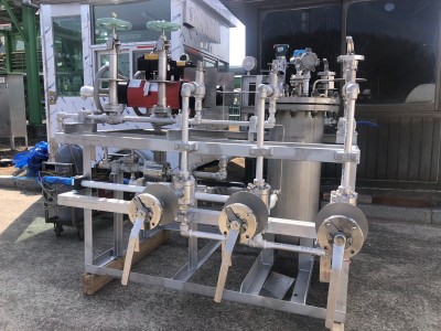 LNG PUMP SKID(LNG 충전장) 이미지